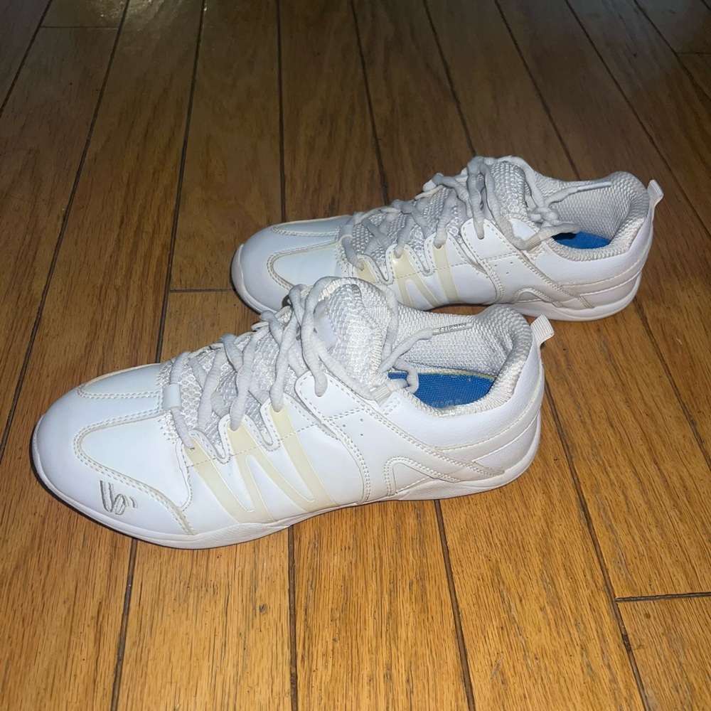 white varsity cheer shoes